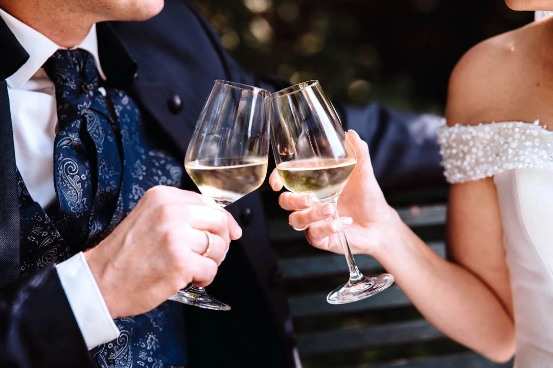 Hochzeitsmoment